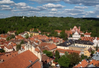 Vilnius from st. Johns bell tower