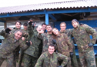 Paintball team