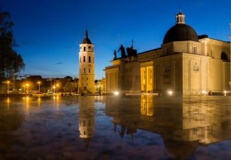 Vilnius Cathedral square