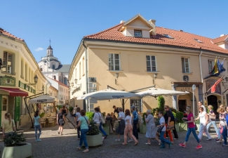 Vilnius Stikliu street