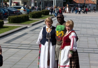 Vilnius on Cathedral square