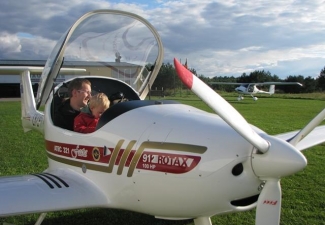 Ready for a flight over Trakai