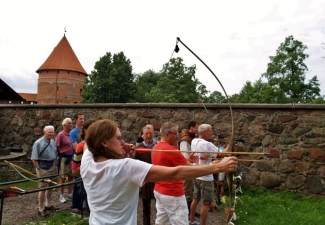 Archery in Trakai