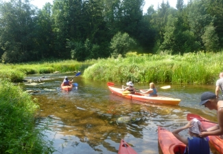 Canoeing in the River